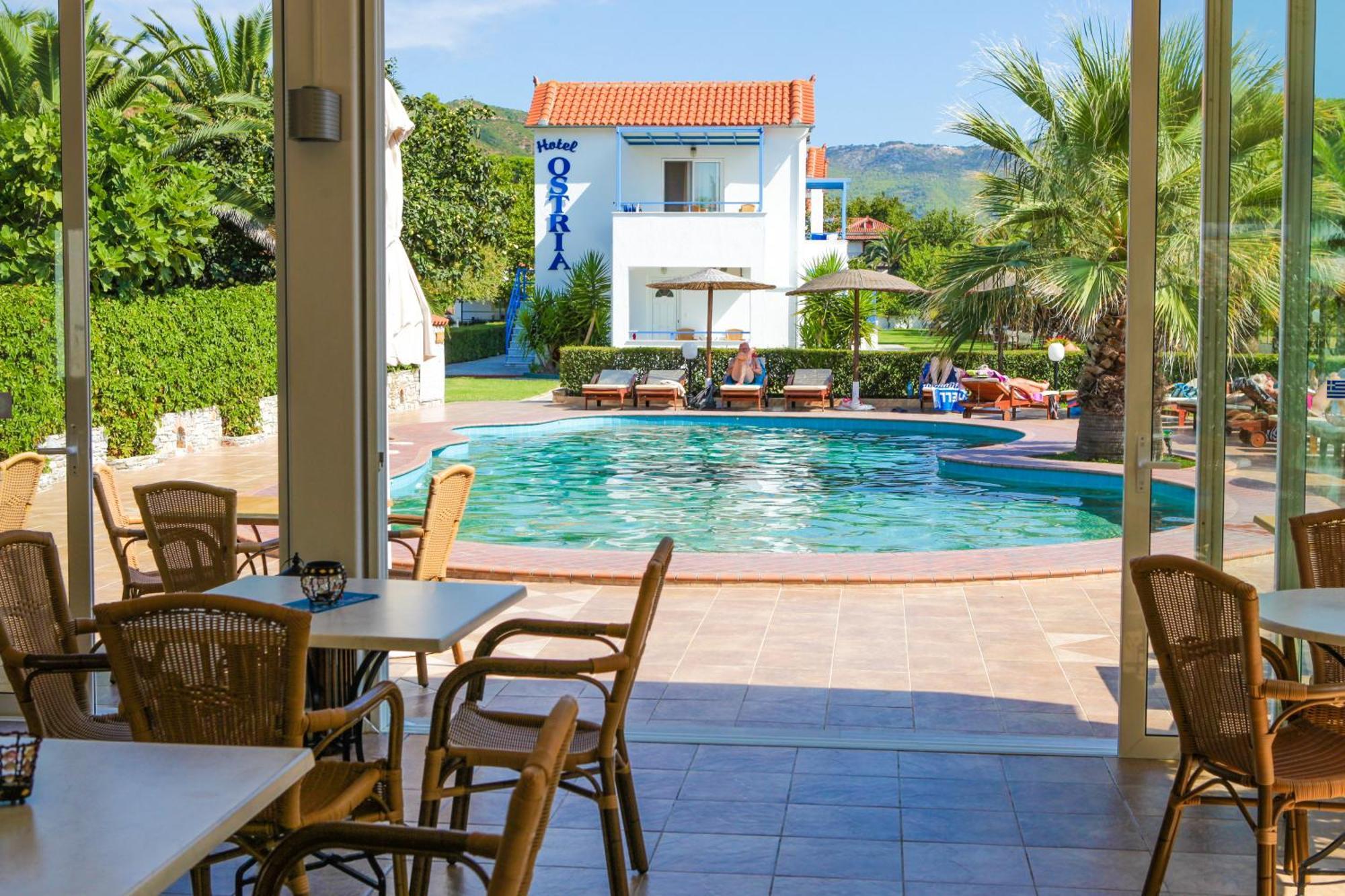 Ostria Aparthotel Agia Paraskevi  Exterior photo